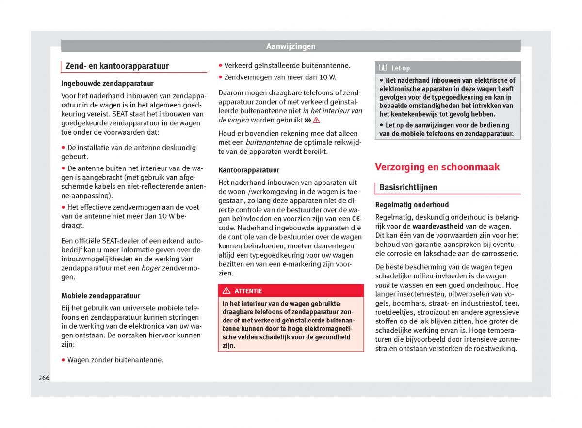 Seat Arona handleiding / page 268