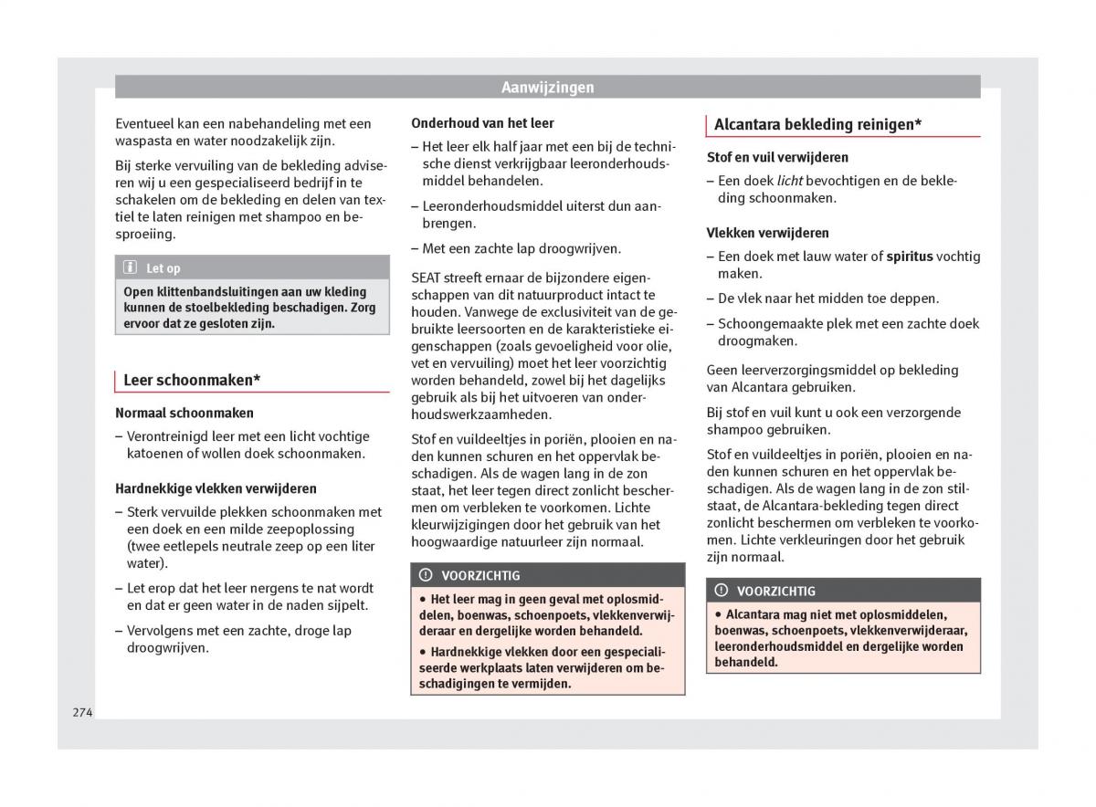 Seat Arona handleiding / page 276