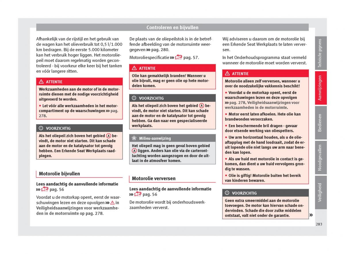 Seat Arona handleiding / page 285