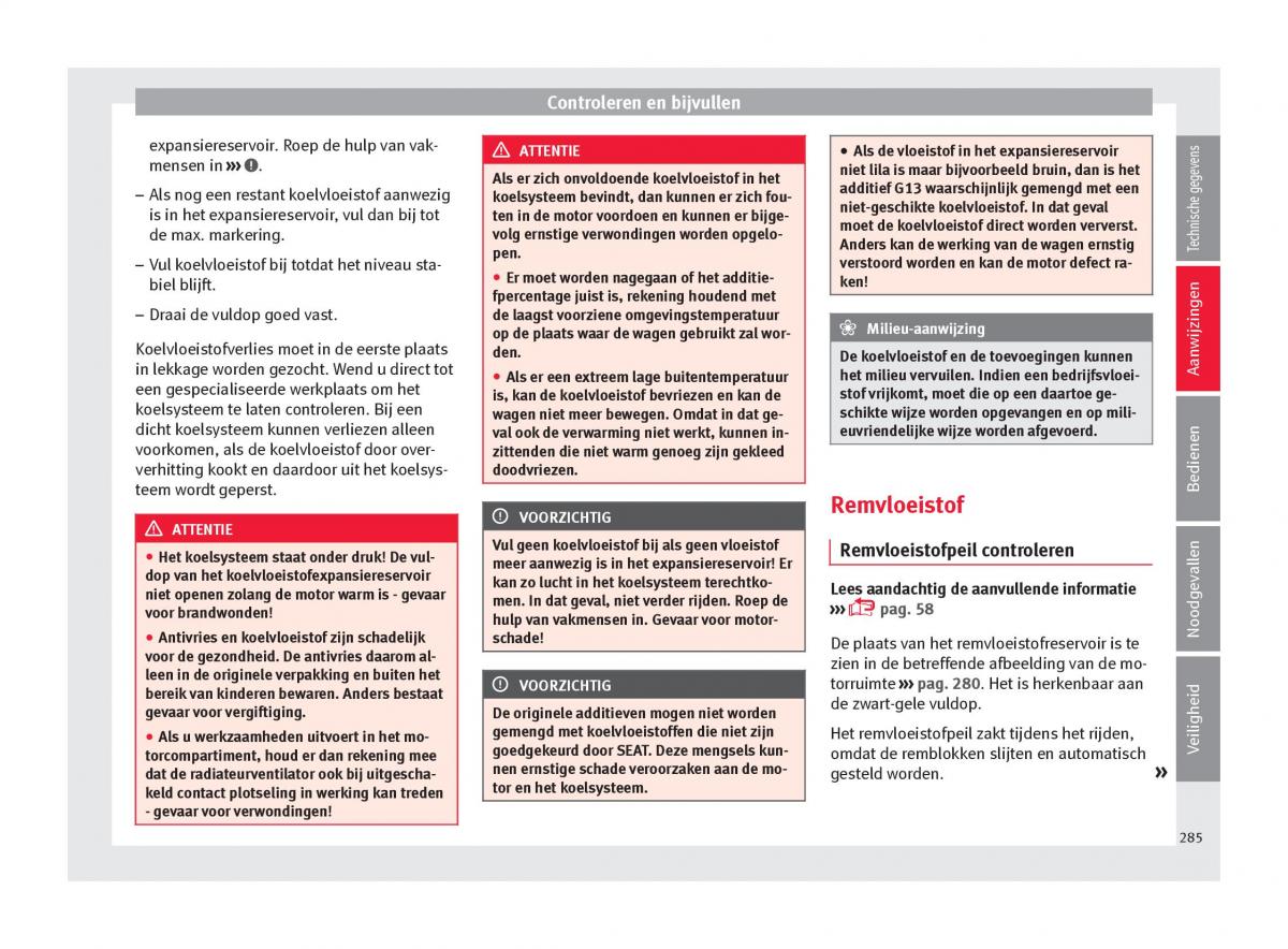 Seat Arona handleiding / page 287