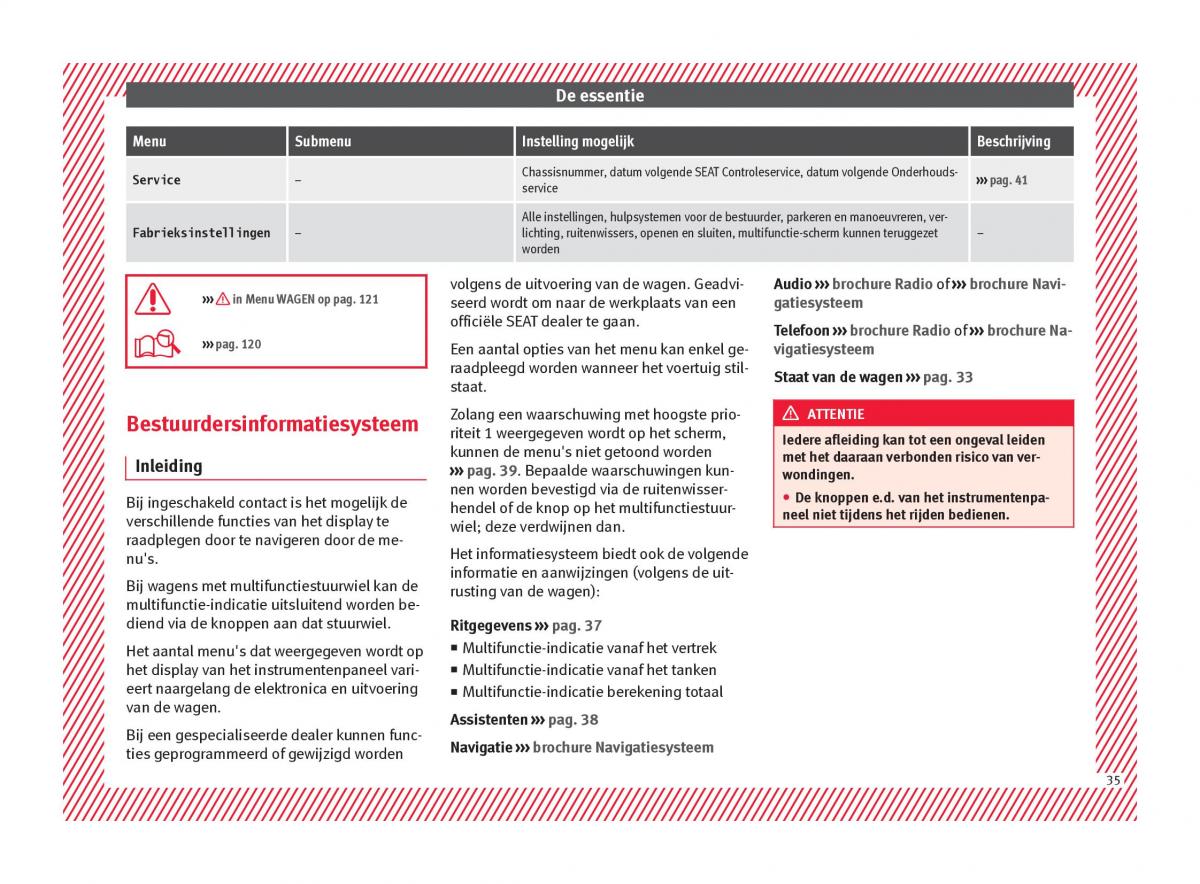 Seat Arona handleiding / page 37