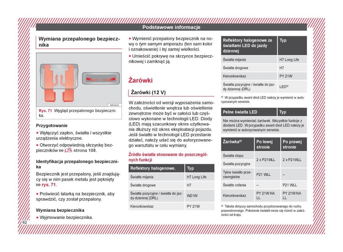 Seat Arona instrukcja obslugi / page 64