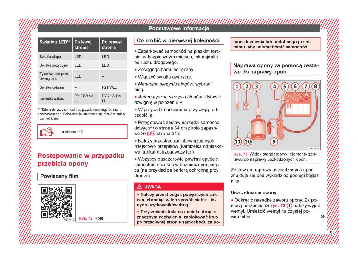 Seat Arona instrukcja obslugi / page 65