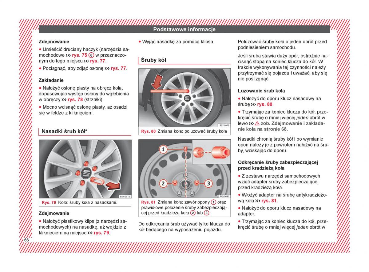 Seat Arona instrukcja obslugi / page 68