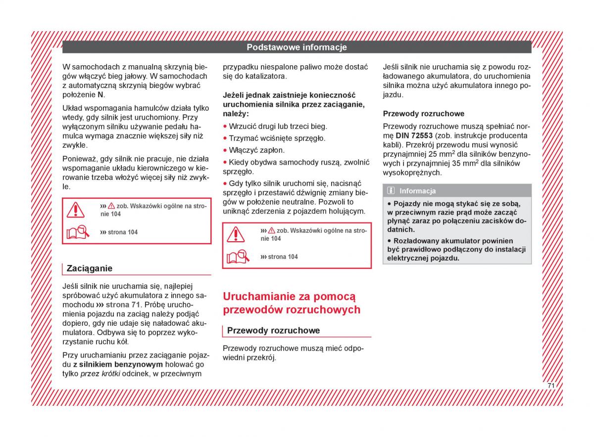 Seat Arona instrukcja obslugi / page 73