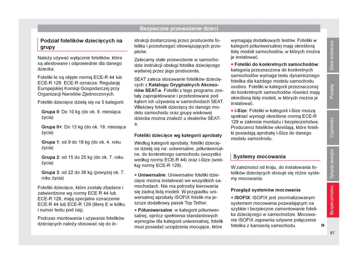 Seat Arona instrukcja obslugi / page 99