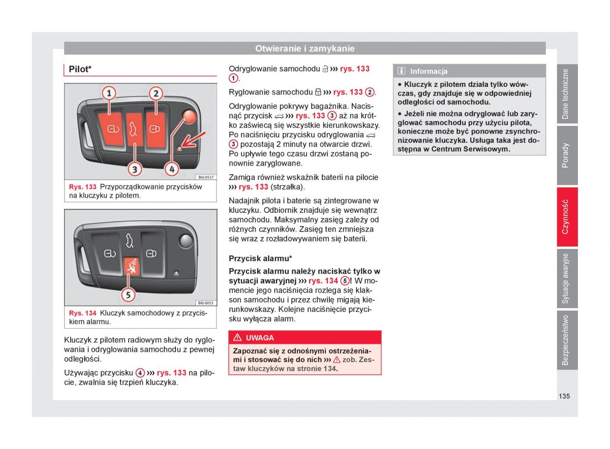 Seat Arona instrukcja obslugi / page 137