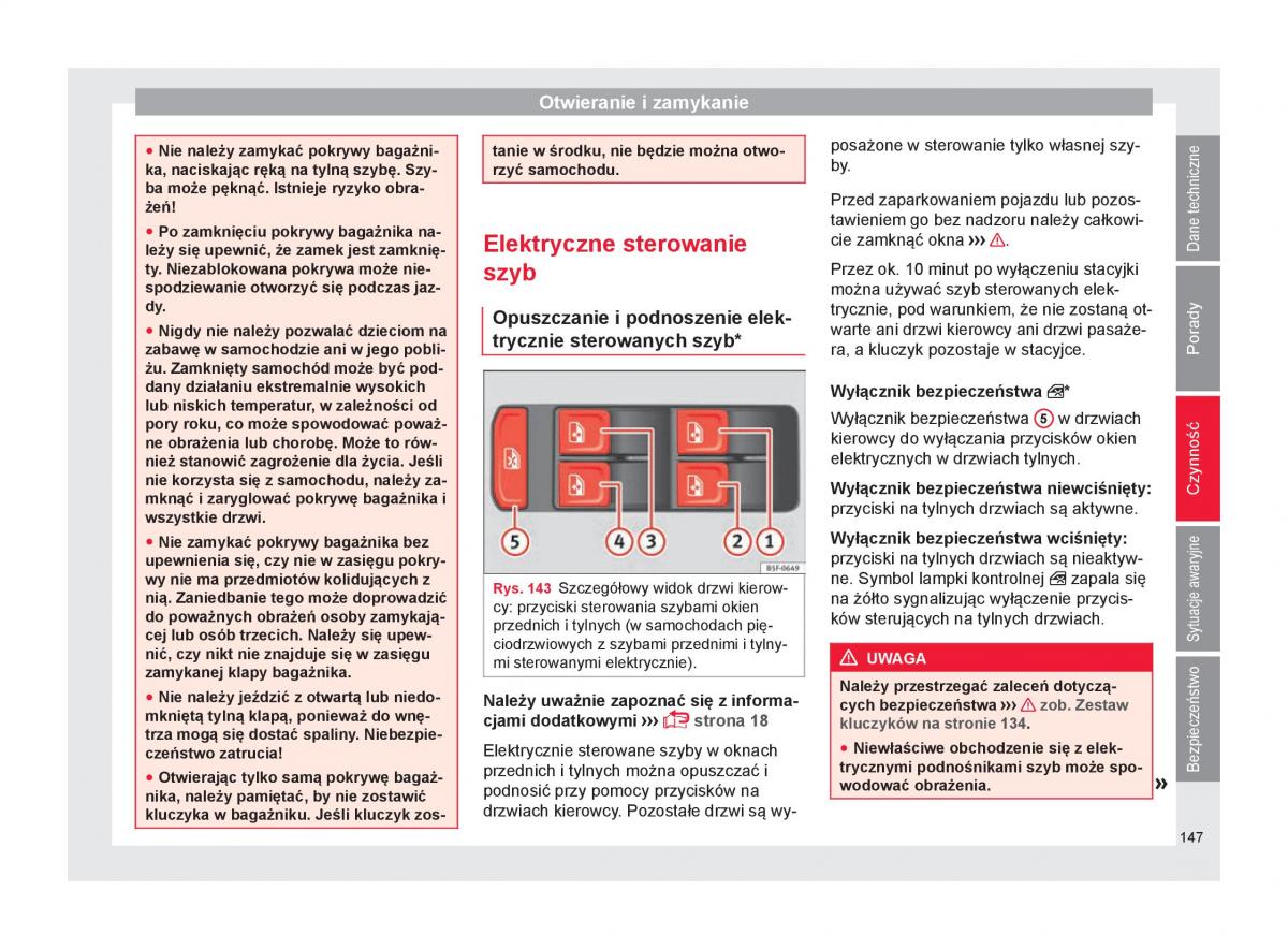 Seat Arona instrukcja obslugi / page 149