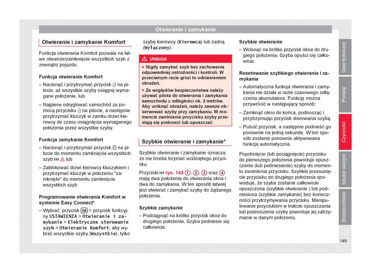 Seat Arona instrukcja obslugi / page 151