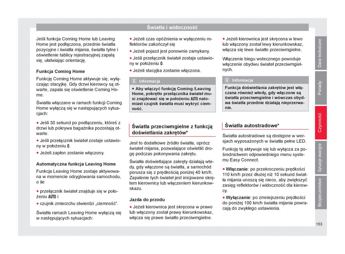 Seat Arona instrukcja obslugi / page 155