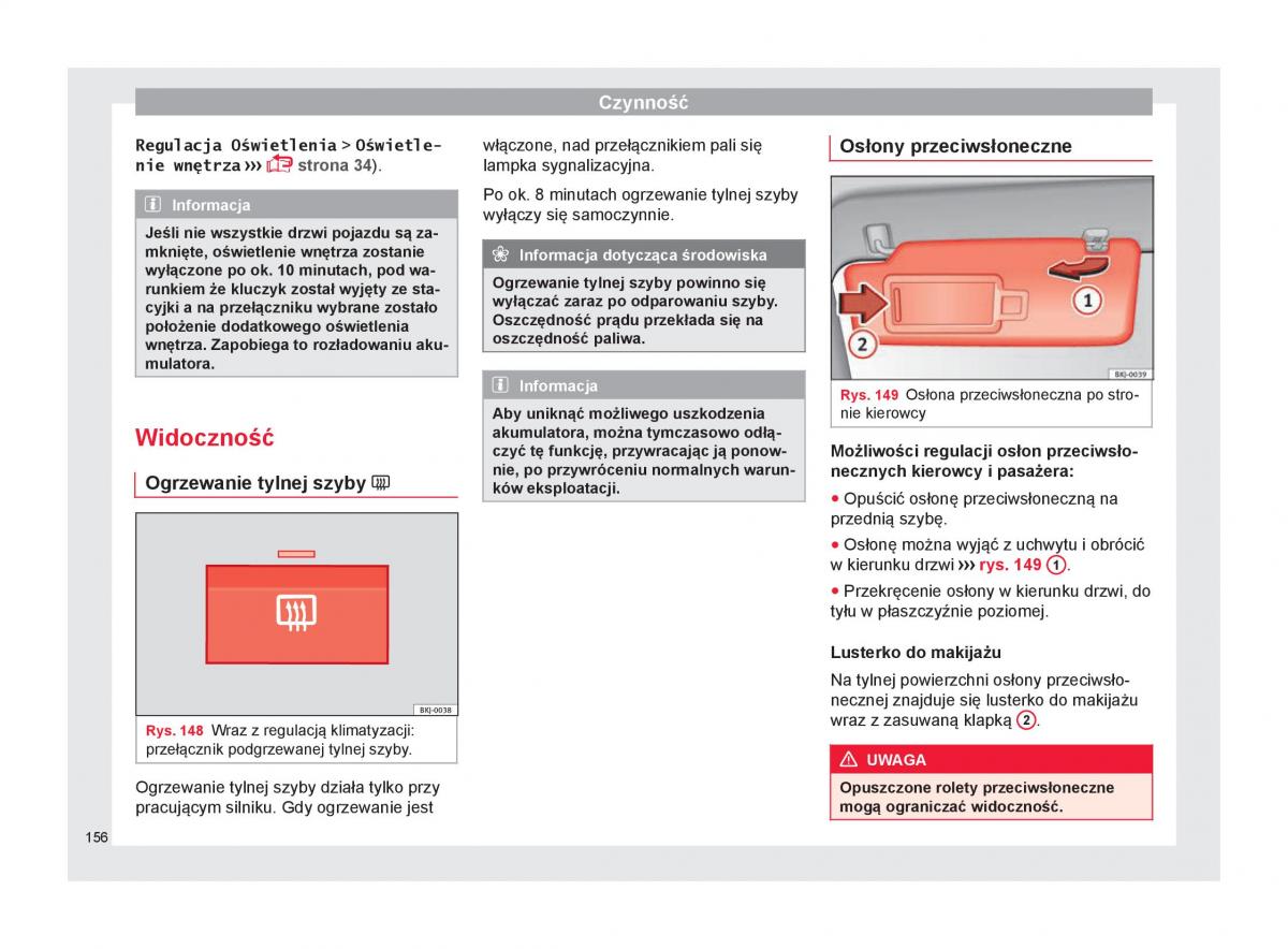 Seat Arona instrukcja obslugi / page 158