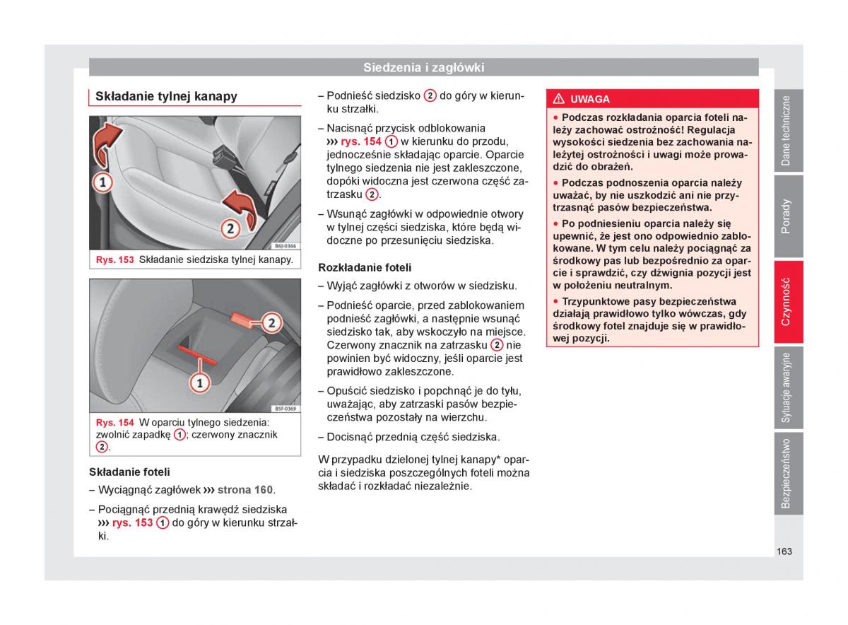 Seat Arona instrukcja obslugi / page 165