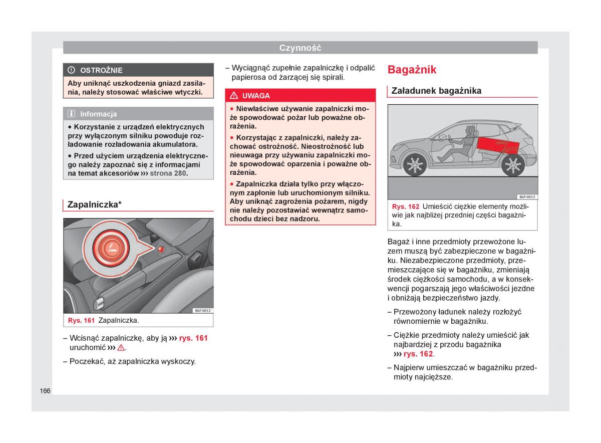 Seat Arona instrukcja obslugi / page 168