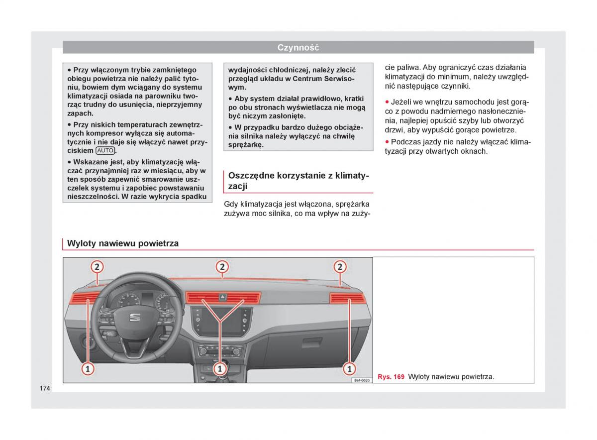 Seat Arona instrukcja obslugi / page 176