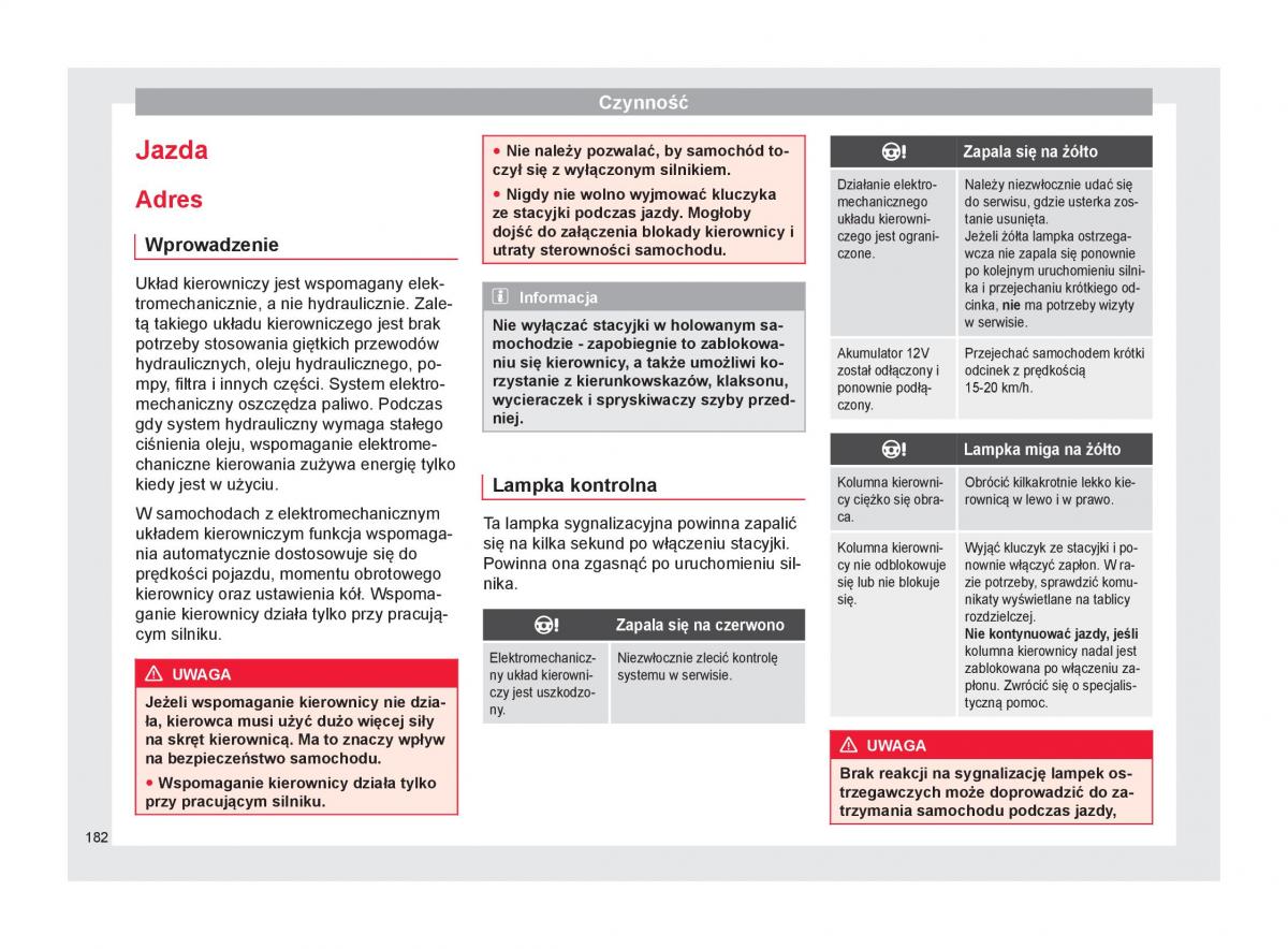 Seat Arona instrukcja obslugi / page 184