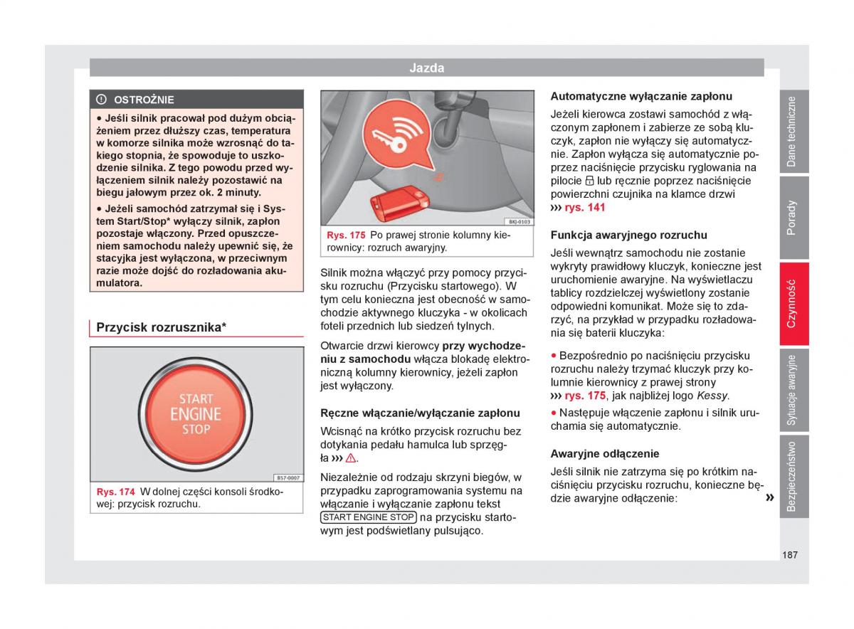 Seat Arona instrukcja obslugi / page 189