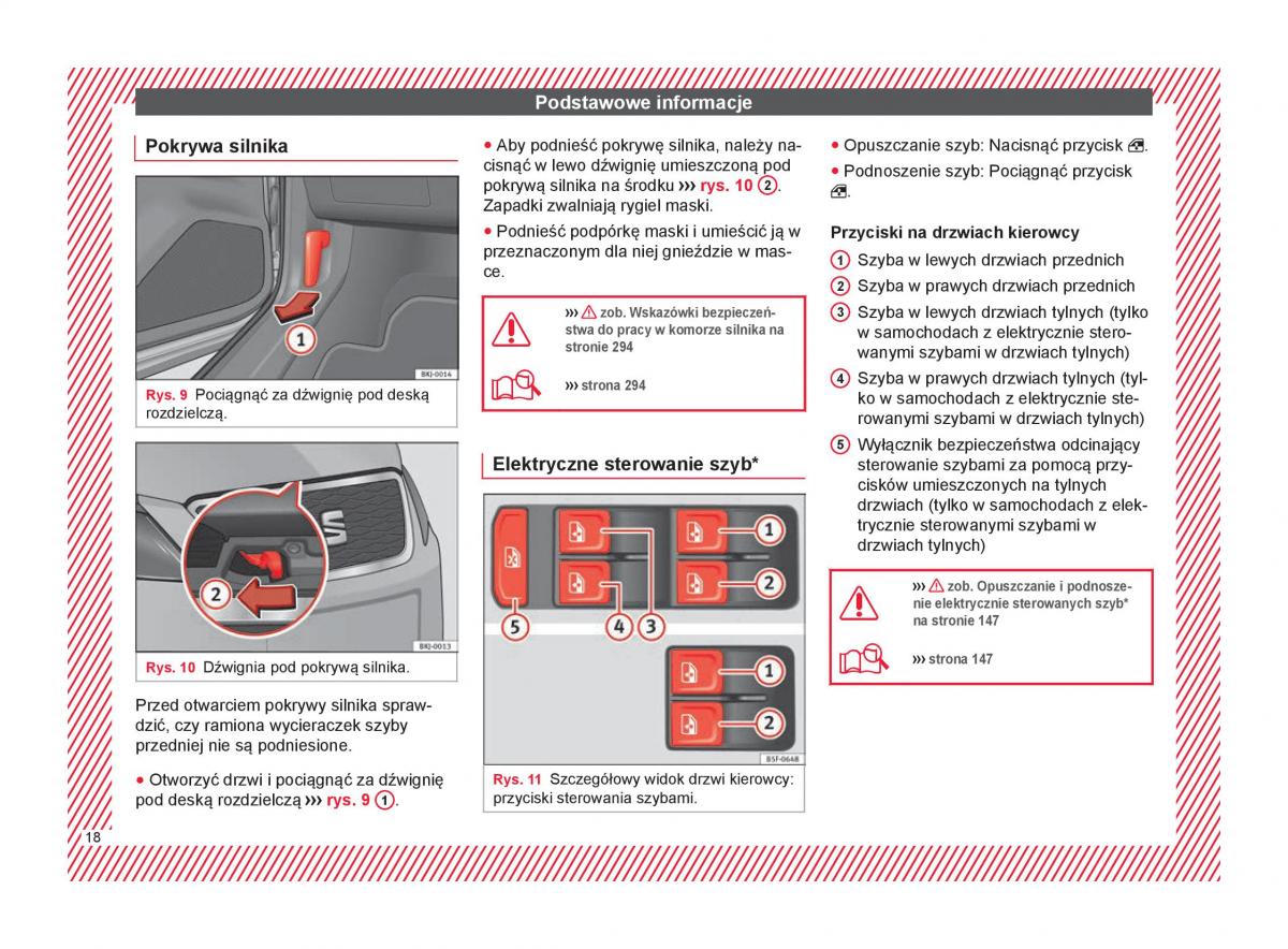 Seat Arona instrukcja obslugi / page 20