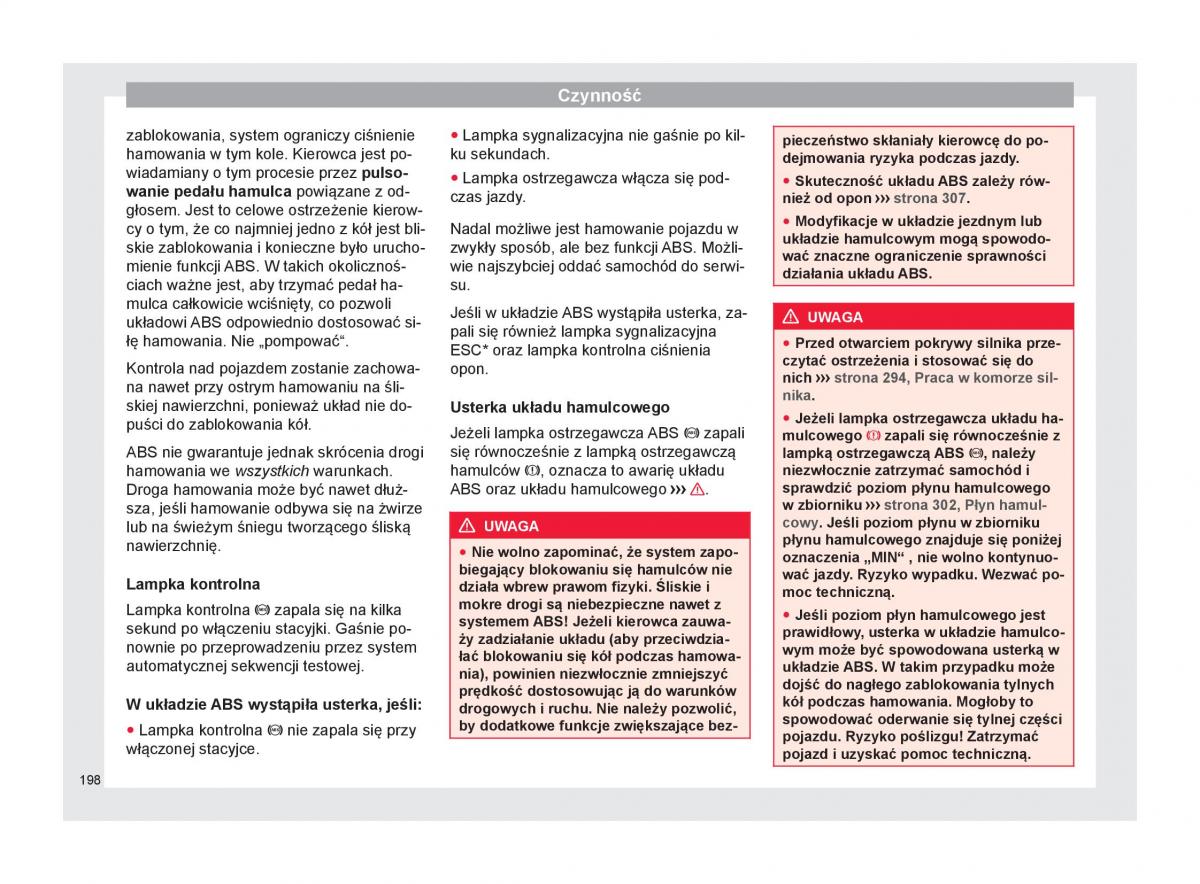 Seat Arona instrukcja obslugi / page 200