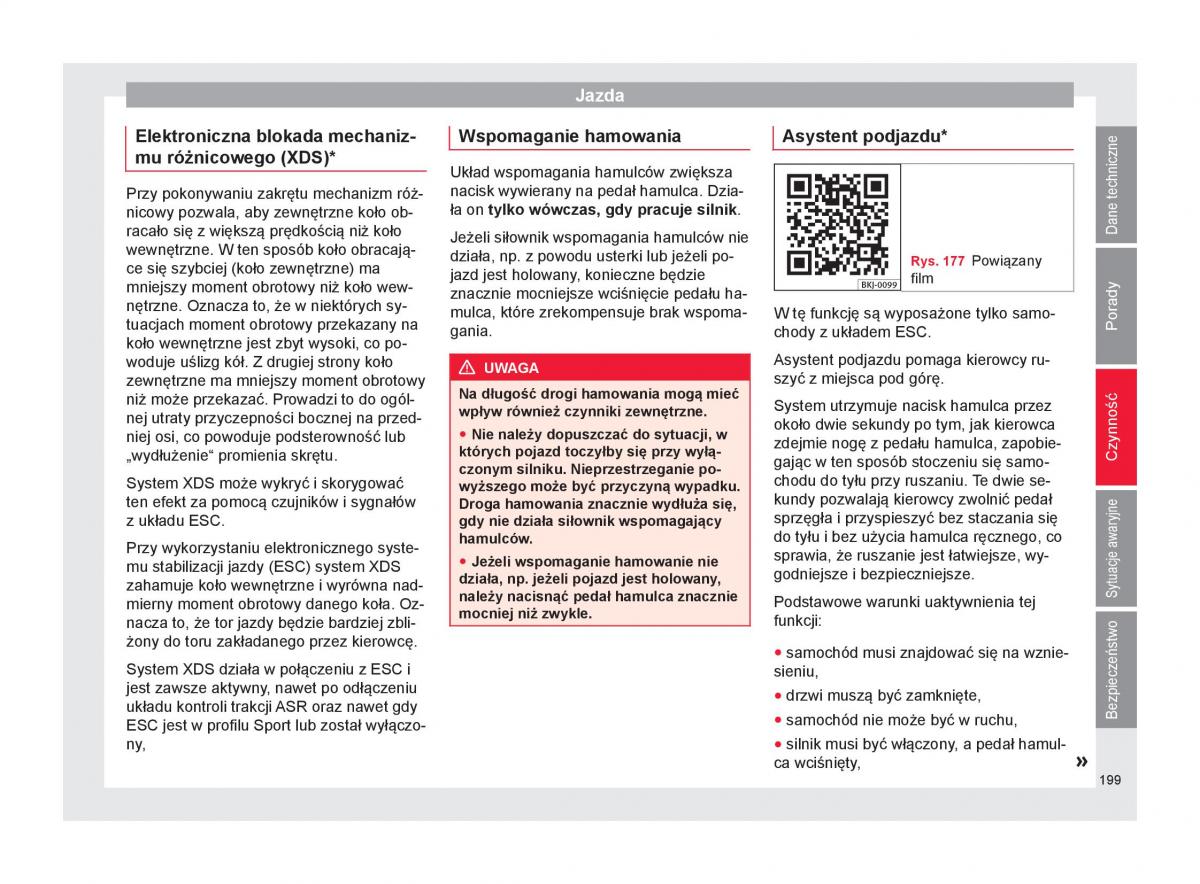 Seat Arona instrukcja obslugi / page 201