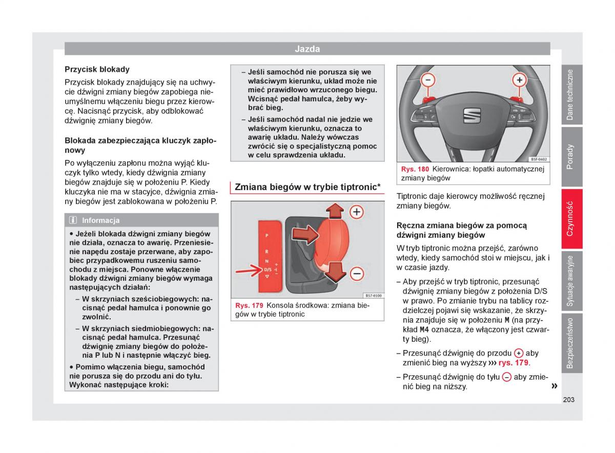 Seat Arona instrukcja obslugi / page 205