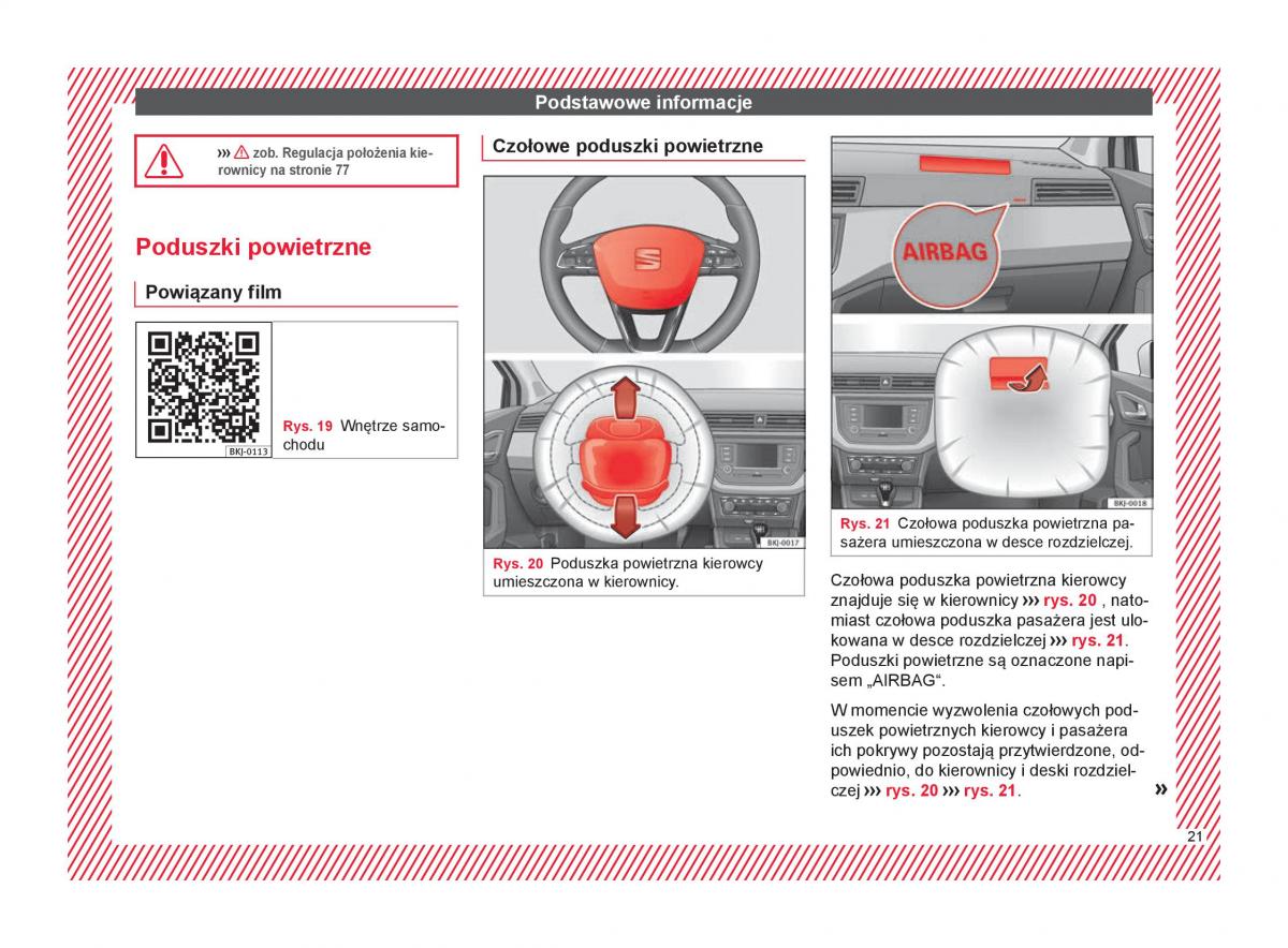 Seat Arona instrukcja obslugi / page 23