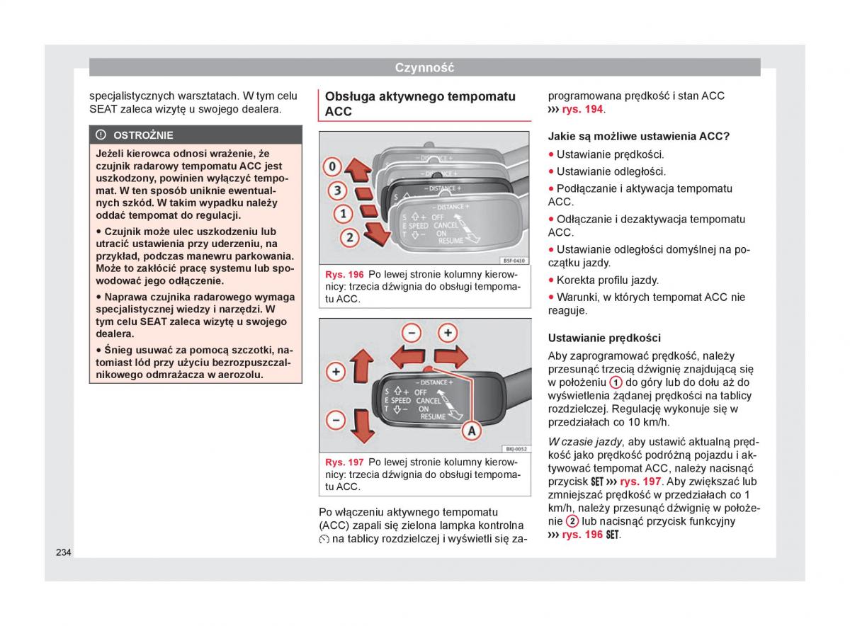 Seat Arona instrukcja obslugi / page 236