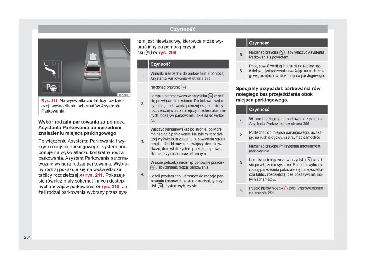 Seat Arona instrukcja obslugi / page 256