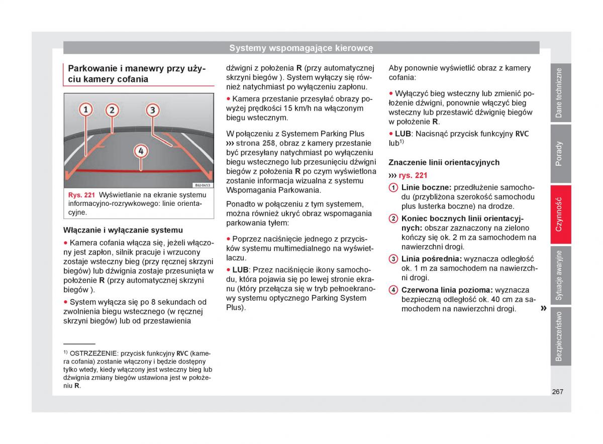 Seat Arona instrukcja obslugi / page 269