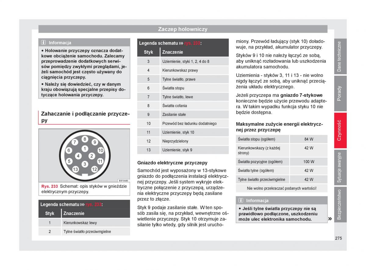 Seat Arona instrukcja obslugi / page 277