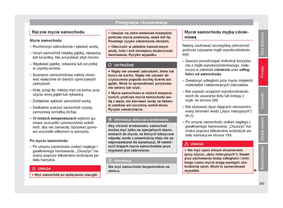 Seat Arona instrukcja obslugi / page 285