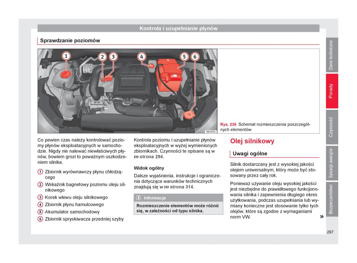 Seat Arona instrukcja obslugi / page 299