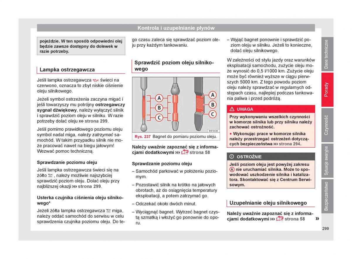 Seat Arona instrukcja obslugi / page 301