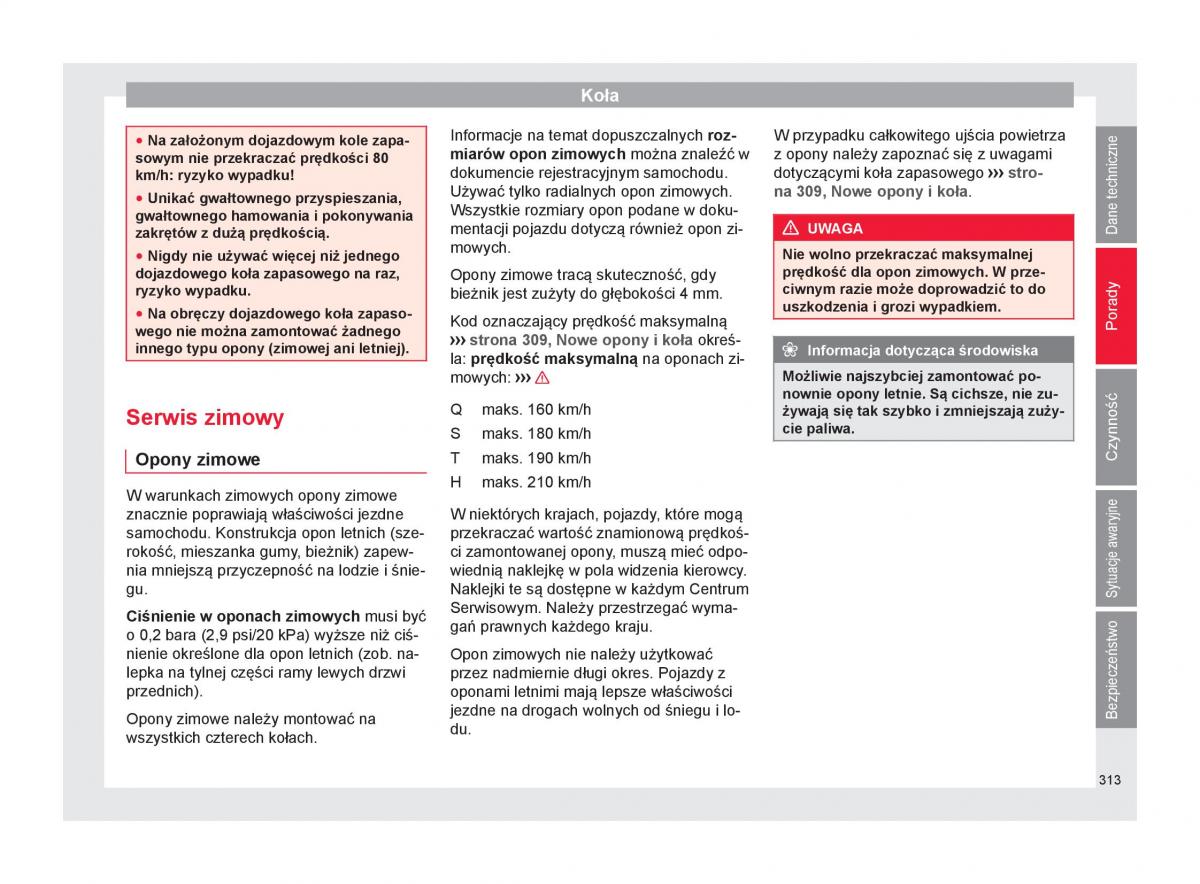 Seat Arona instrukcja obslugi / page 315