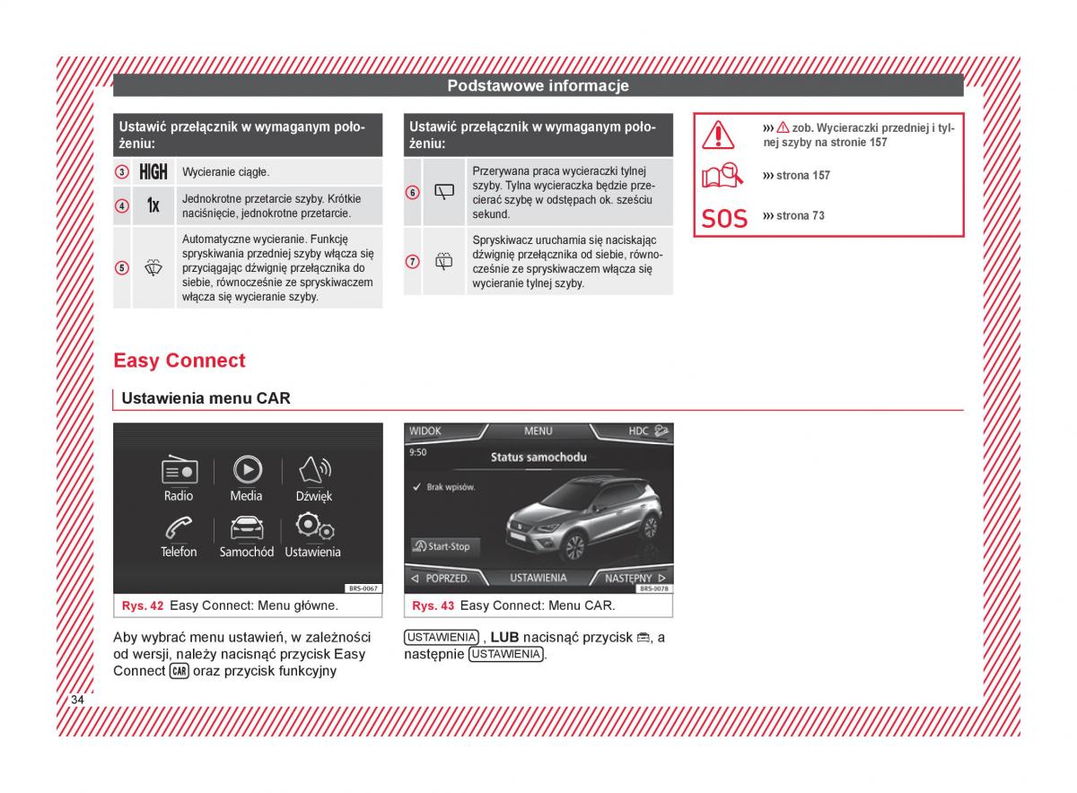 Seat Arona instrukcja obslugi / page 36