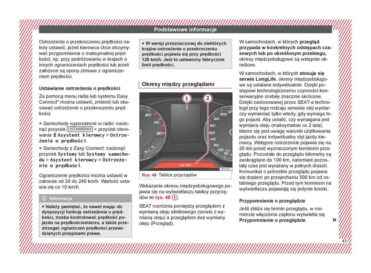 Seat Arona instrukcja obslugi / page 45