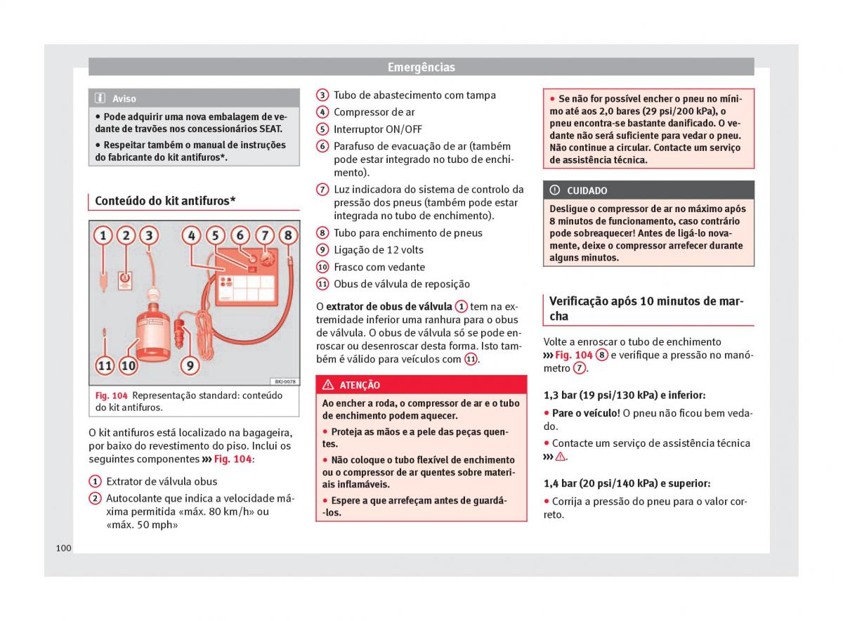 Seat Arona manual del propietario / page 102