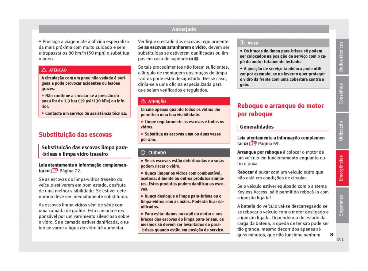 Seat Arona manual del propietario / page 103