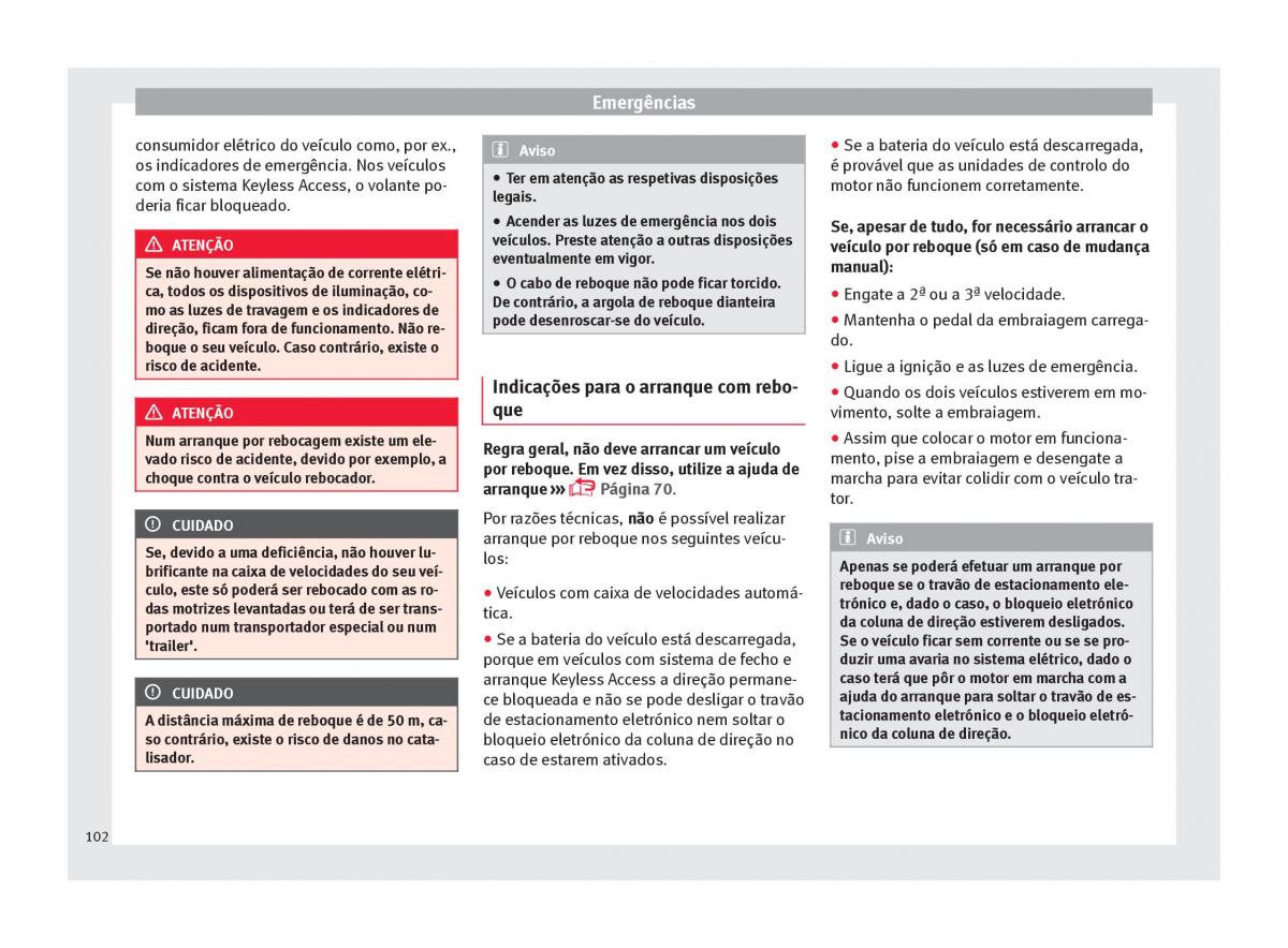 Seat Arona manual del propietario / page 104