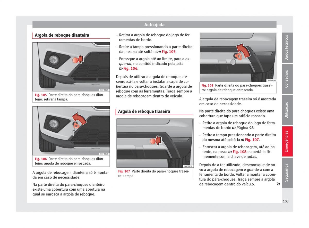 Seat Arona manual del propietario / page 105