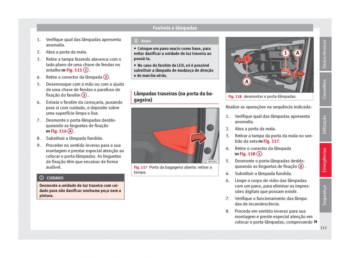 Seat Arona manual del propietario / page 113