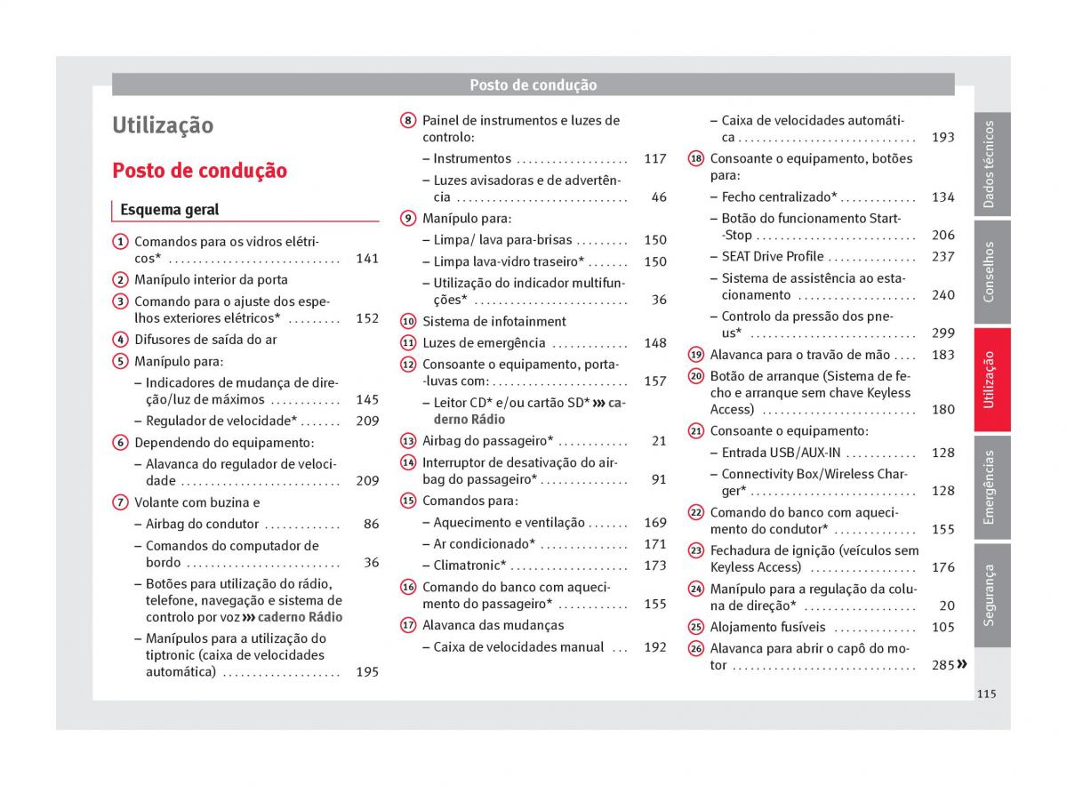 Seat Arona manual del propietario / page 117