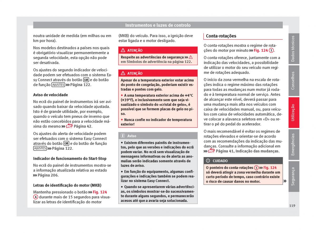 Seat Arona manual del propietario / page 121