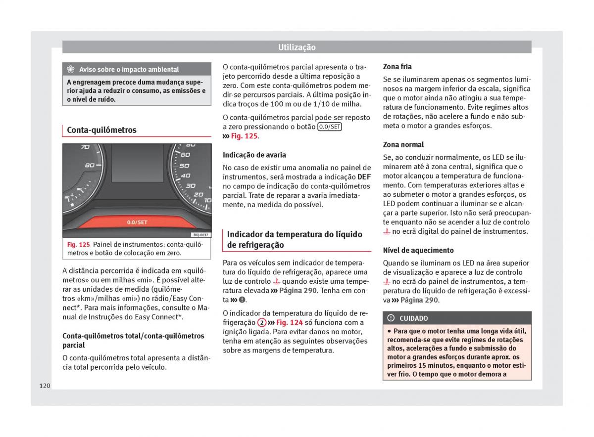 Seat Arona manual del propietario / page 122