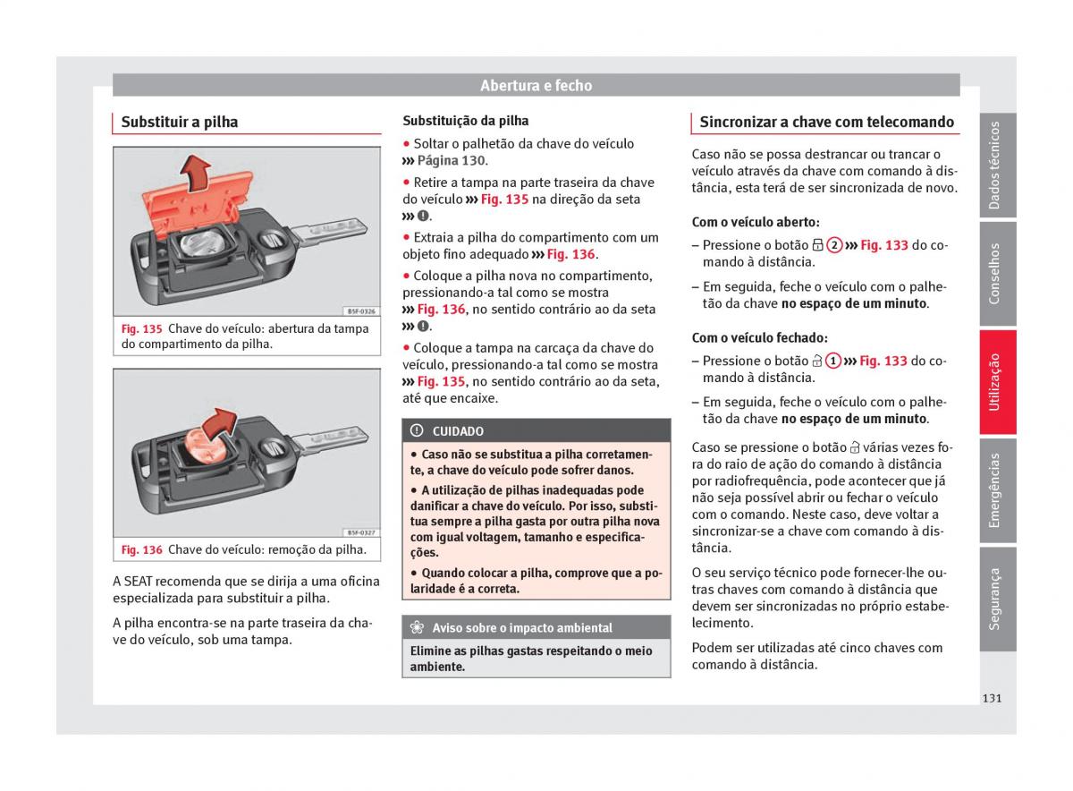 Seat Arona manual del propietario / page 133