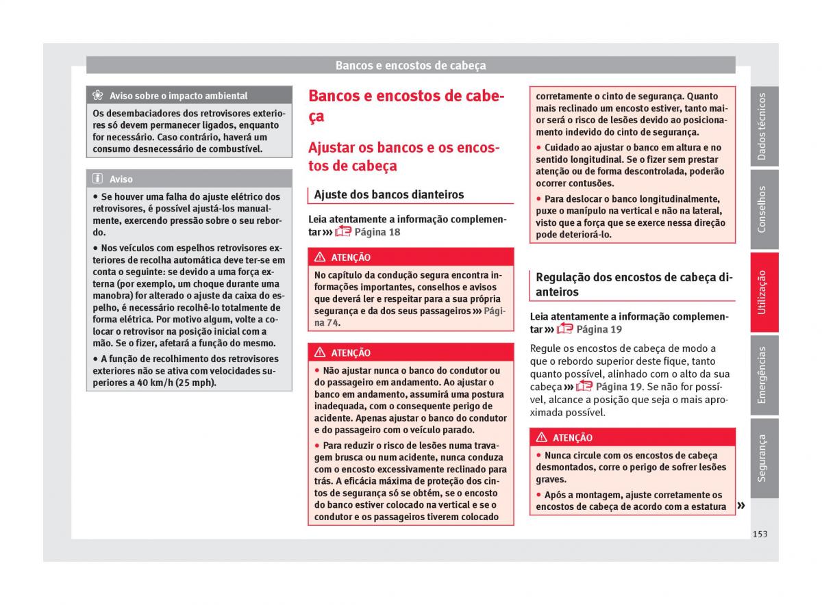 Seat Arona manual del propietario / page 155