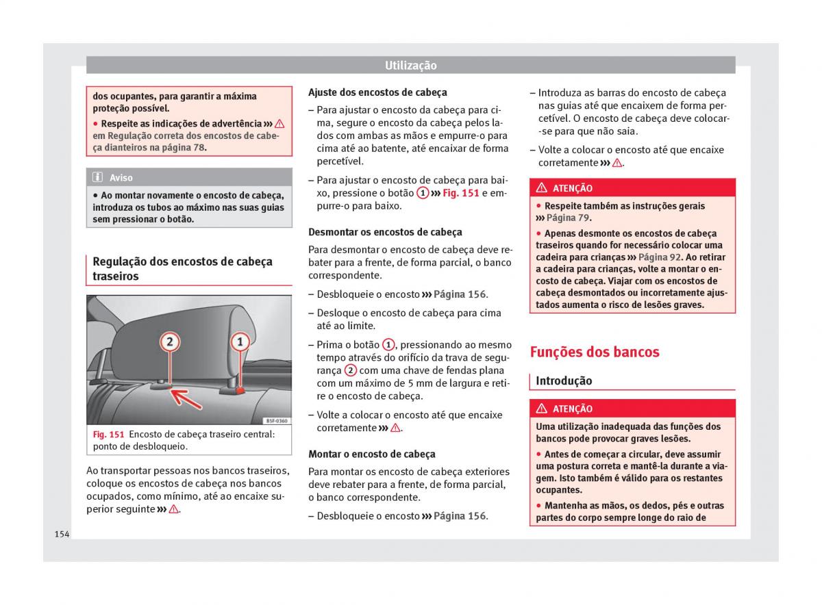 Seat Arona manual del propietario / page 156