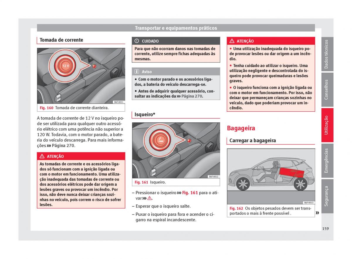 Seat Arona manual del propietario / page 161