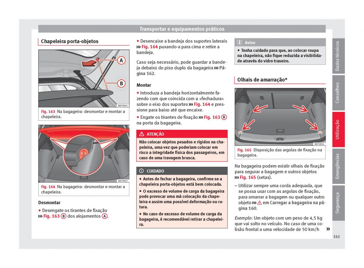 Seat Arona manual del propietario / page 163