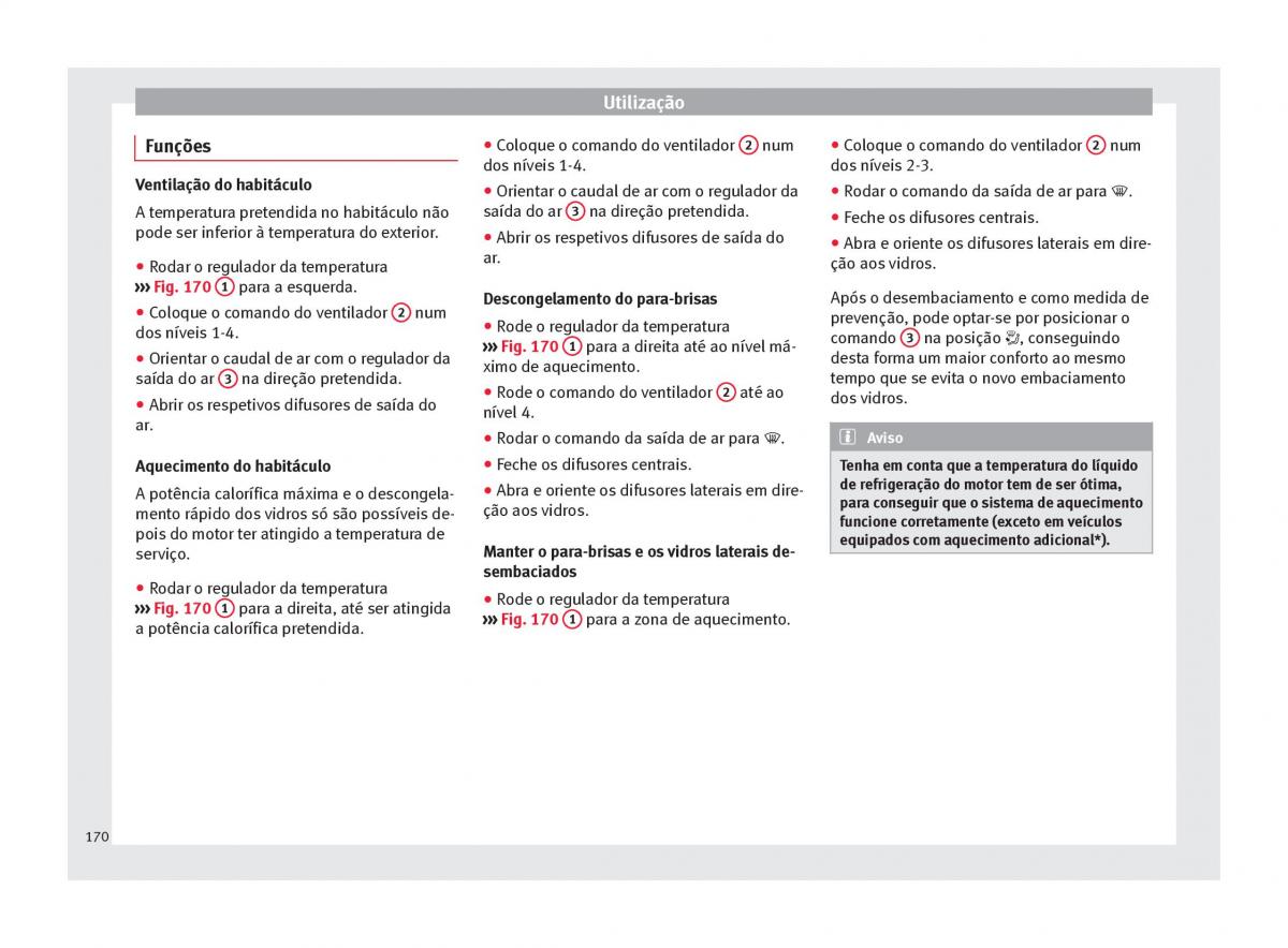 Seat Arona manual del propietario / page 172