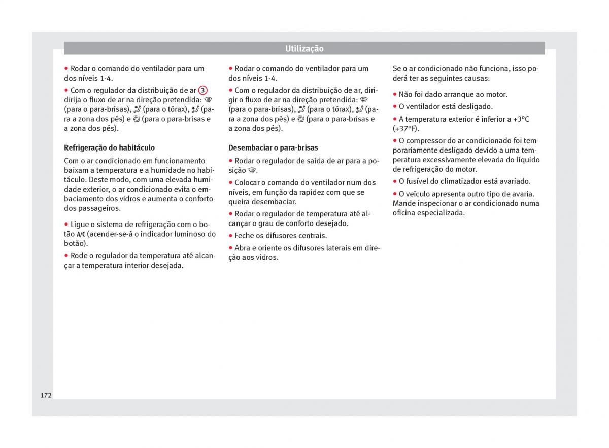 Seat Arona manual del propietario / page 174